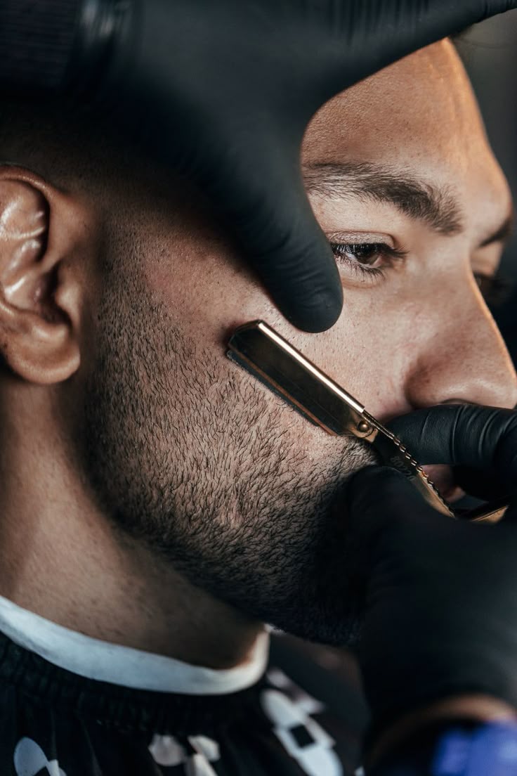 Beard trimming and shaping