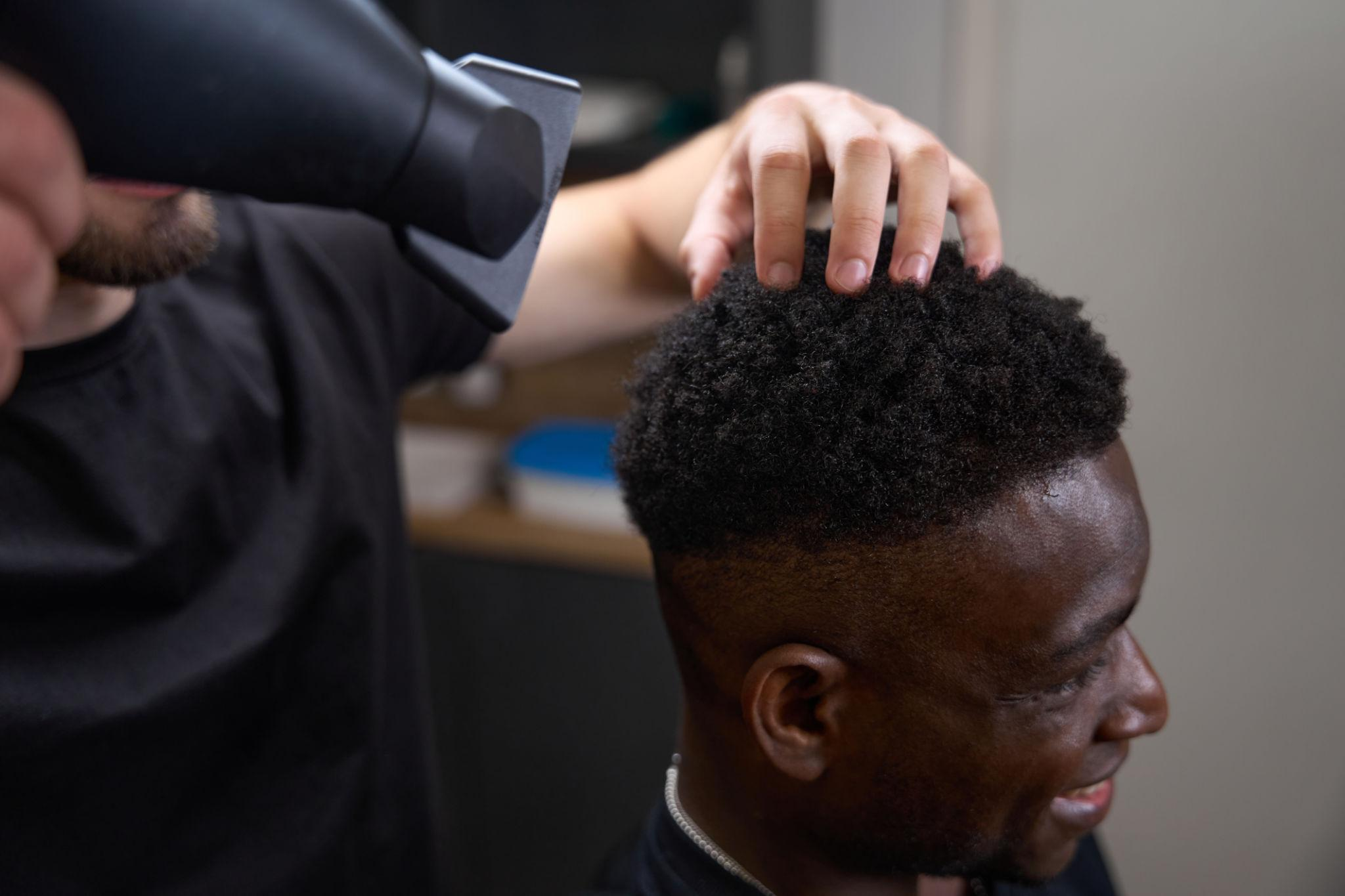 Professional barber experience at Edge Trimmers